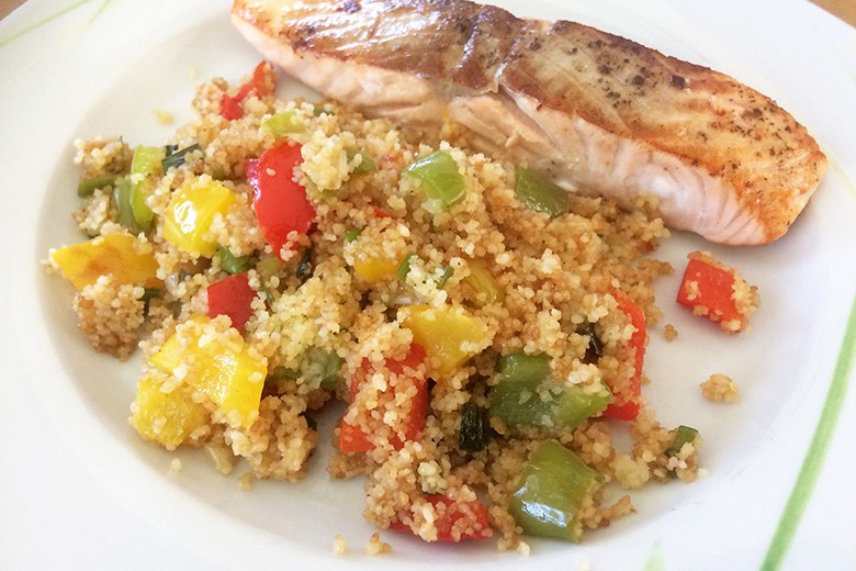Lachs mit Couscous
