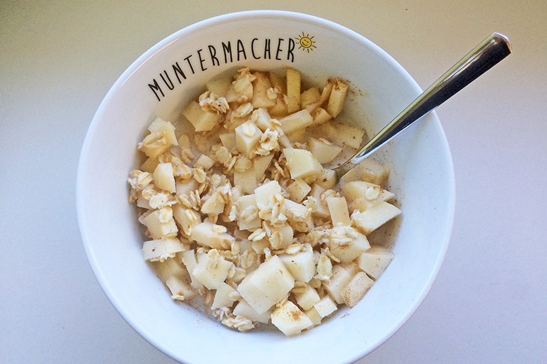 Apfelmüsli
