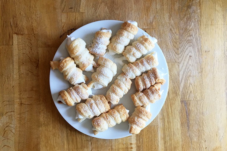 Mini-Schaumrollen