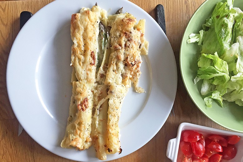 Spargelcannelloni