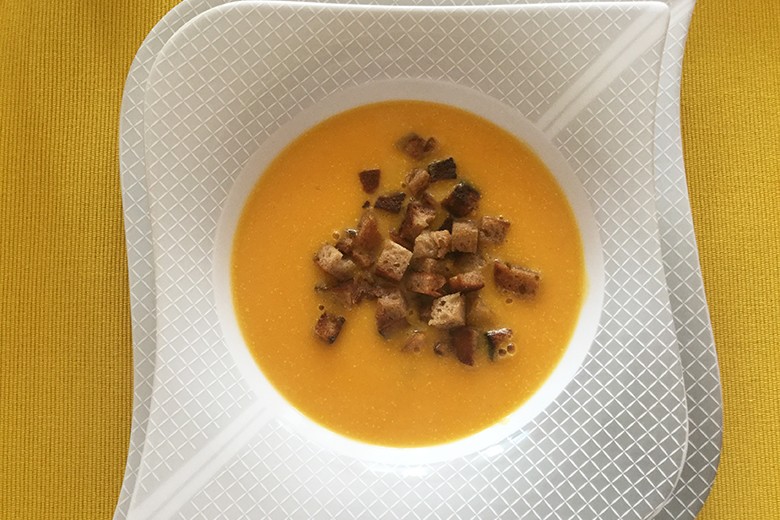 Süßkartoffelsuppe