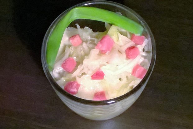 Krautsalat mit Speck
