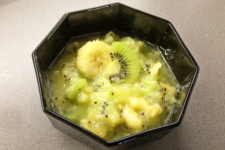 Kiwi-Bananenbrei
