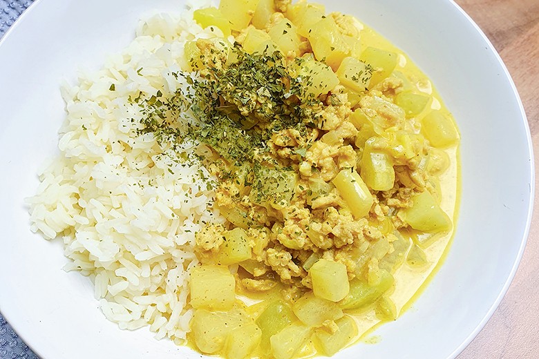 Kohlrabi-Hühner-Pfanne