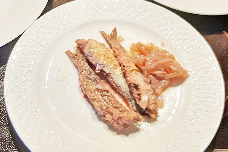 Marinierte Sardinen