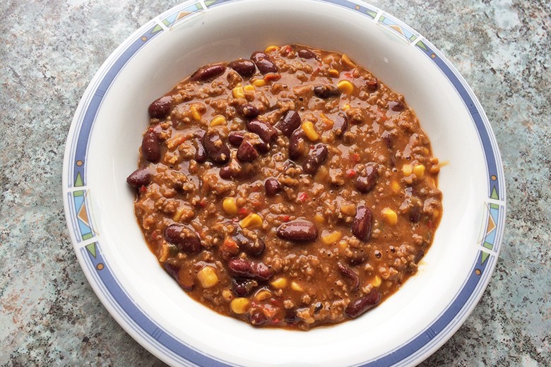 Chili con Carne mit Faschiertem