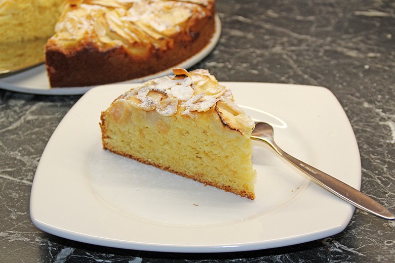 Einfacher Apfelkuchen
