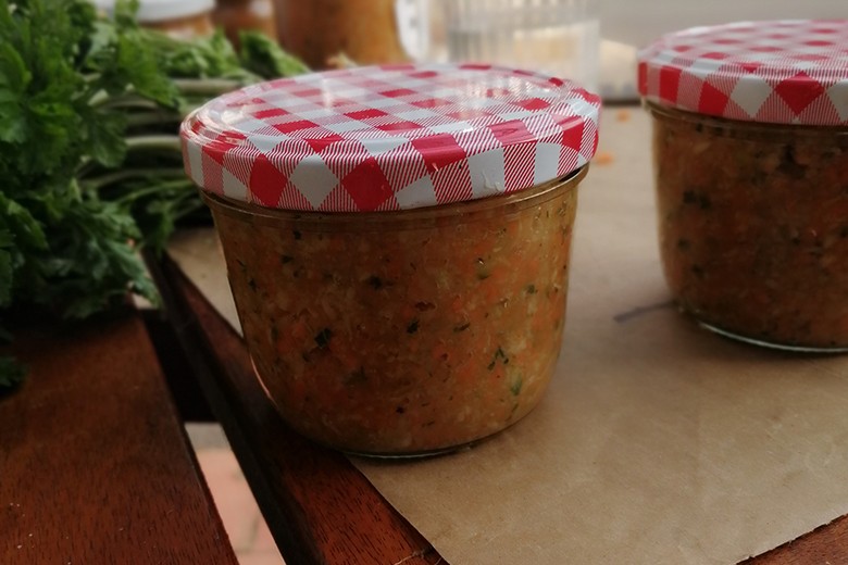 Vegetarische Suppenwürze
