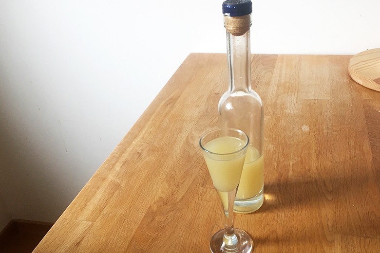 Ingwer-Zitrone-alkoholfreier Gesundheitsschnaps