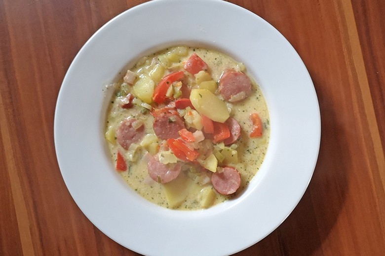 Bunter Eintopf mit Paprika