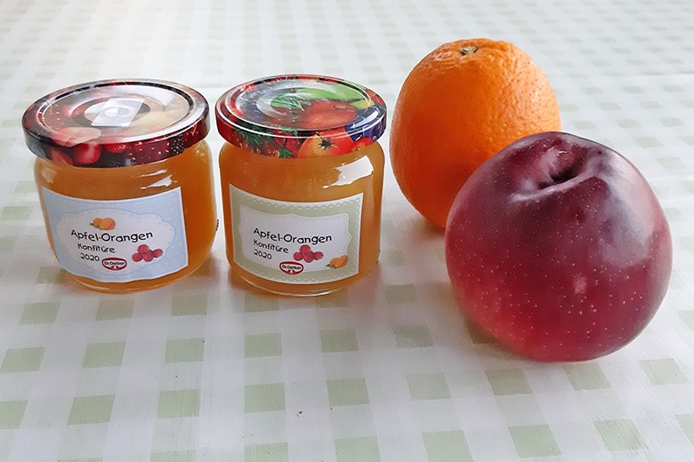 Apfel-Orangenmarmelade
