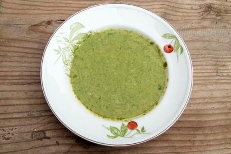 Porree-Cremesuppe