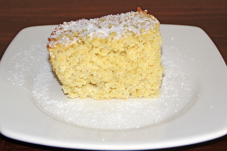 Hirseauflauf mit Joghurt