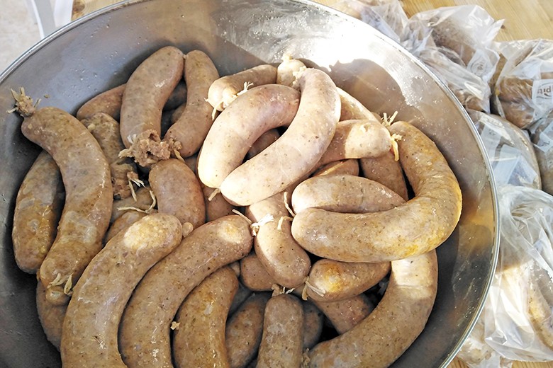 Burgenländische Sautanzbratwürstel