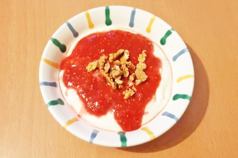Mascarponecreme mit Beeren