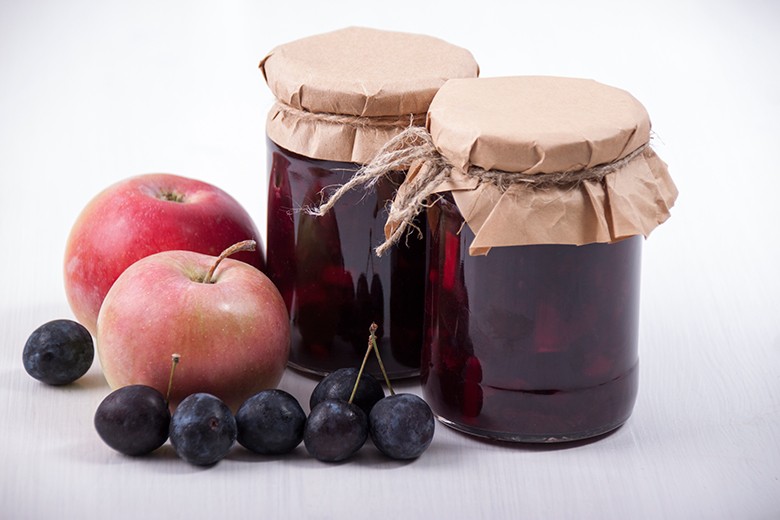 Schlehdorn-Apfelsaft-Marmelade