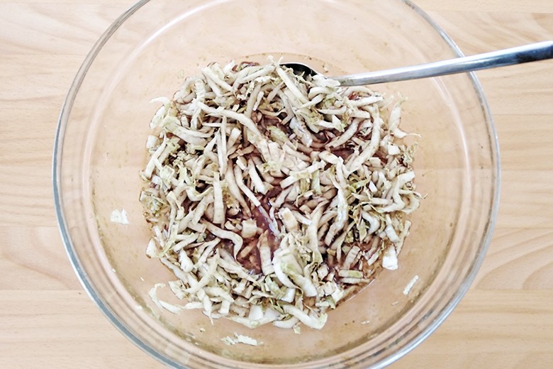 Chinakohlsalat auf steirische Art