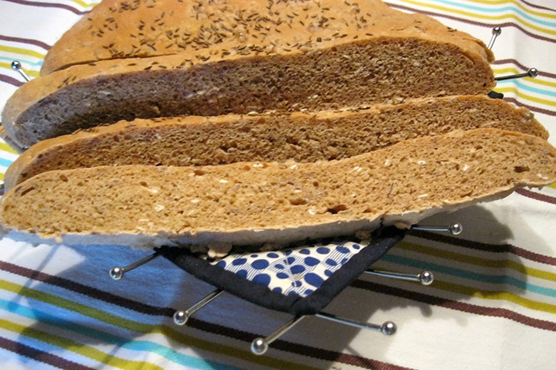 Fladenbrot mit Dinkel