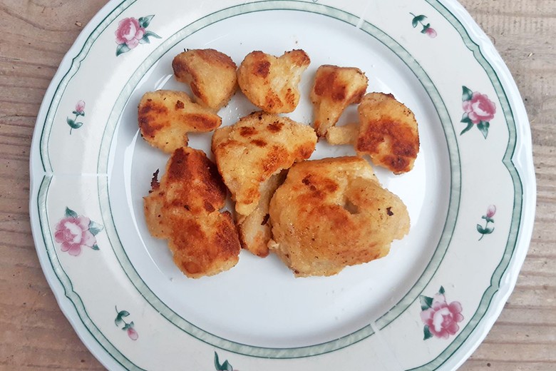 Panierter Karfiol