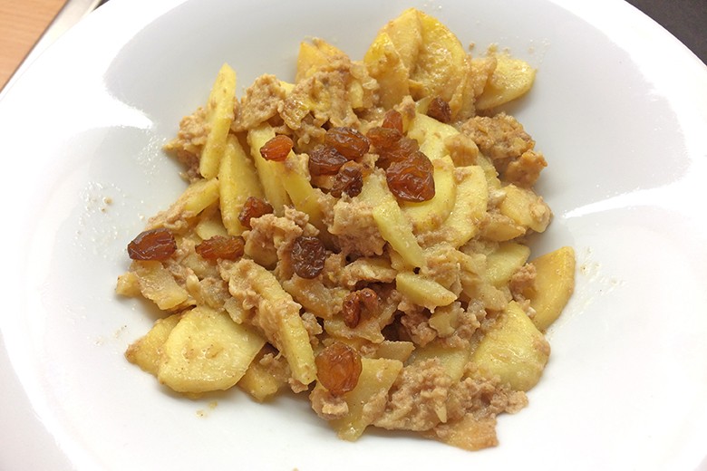 Apfel-Rührei