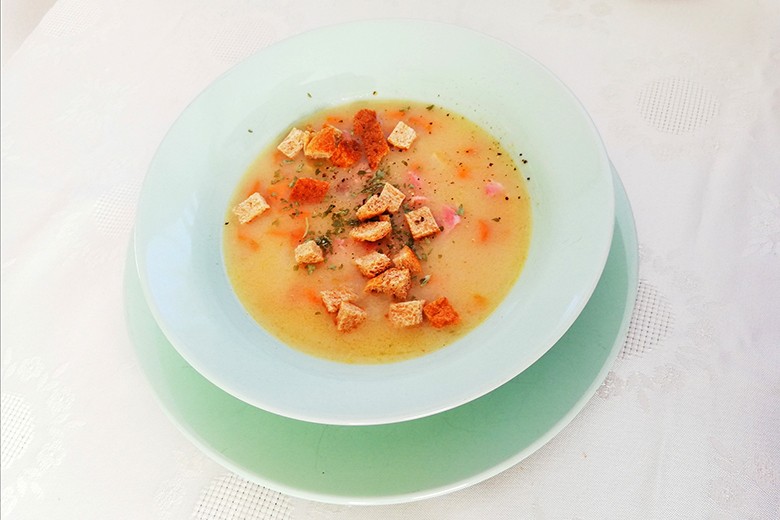 Stelzen-Suppe