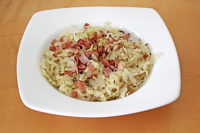 Warmer Krautsalat