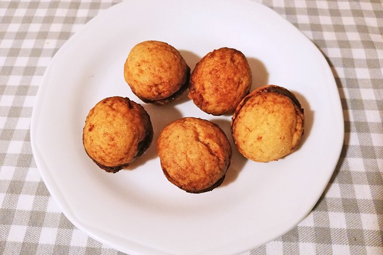 Mürbe Walnusskekse