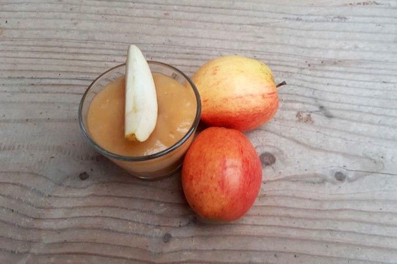 Apfel-Vanille Schichtdessert