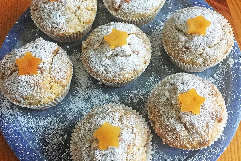 Stollenmuffins