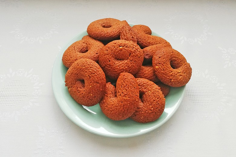 Spritzgebäck mit Kakao