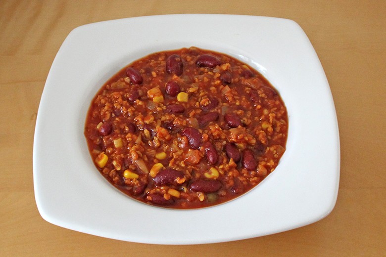 Chili mit Sojagranult