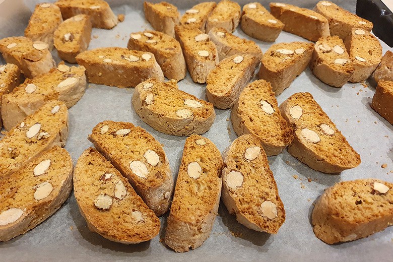 Cantuccini mit Mandeln