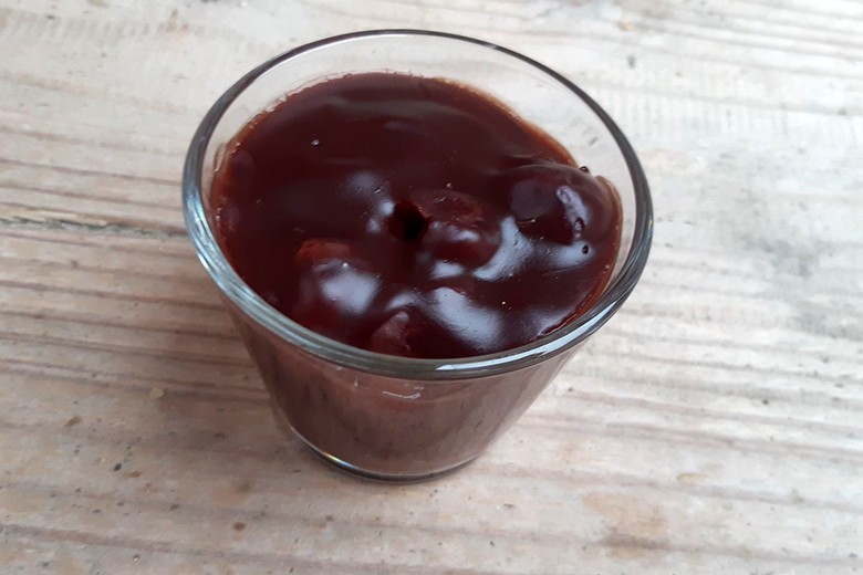 Kirsch-Schokopudding