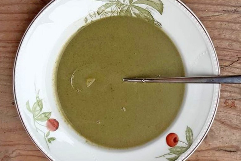 Bärlauch-Erdäpfelsuppe