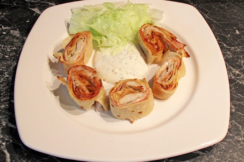 Palatschinkenröllchen
