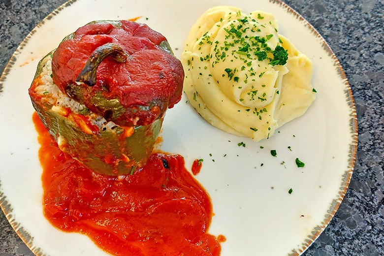 Gefüllte Paprika