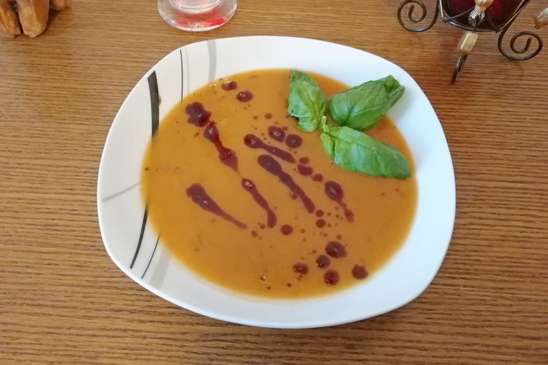 Hokkaido-Erdäpfelsuppe