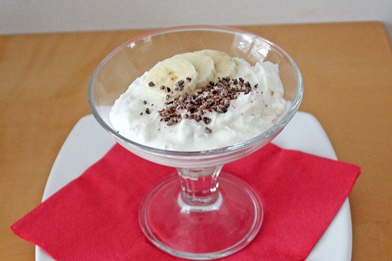 Bananencreme mit Skyr