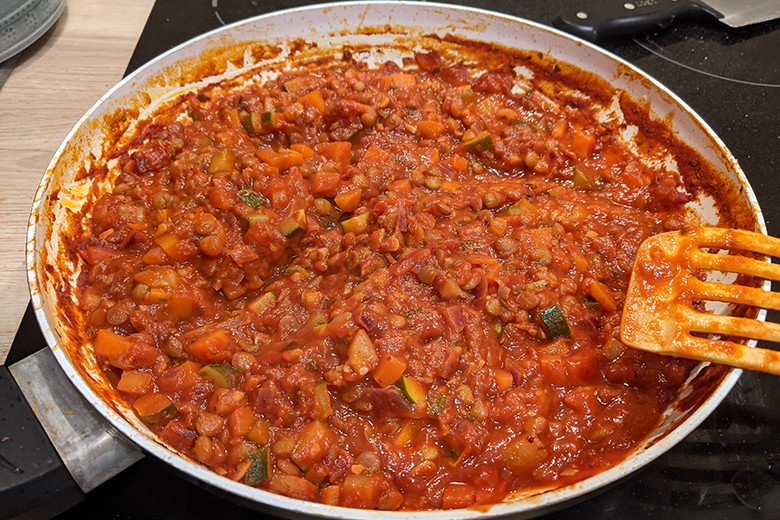 Linsenbolognese di compleanno di Miranda