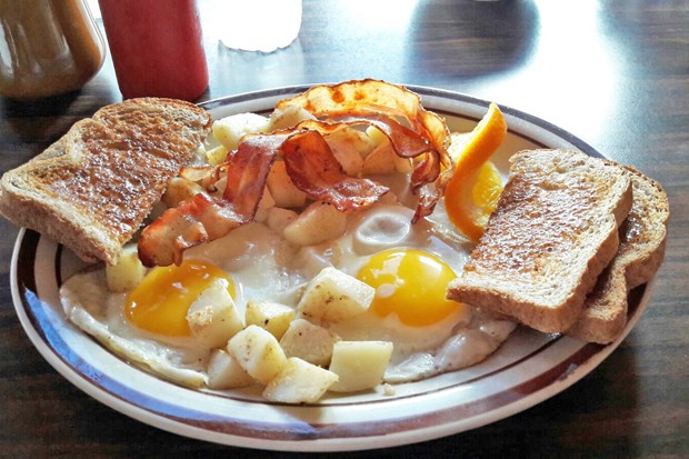 Ham and eggs