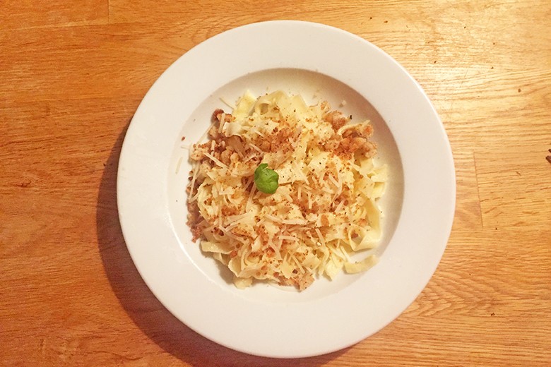 Linguine Pangrattato