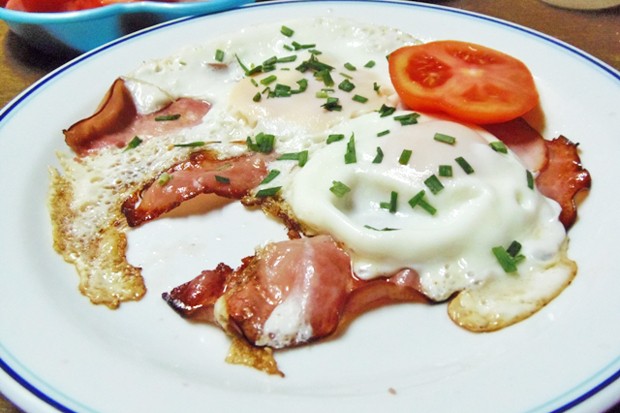 Ham and eggs