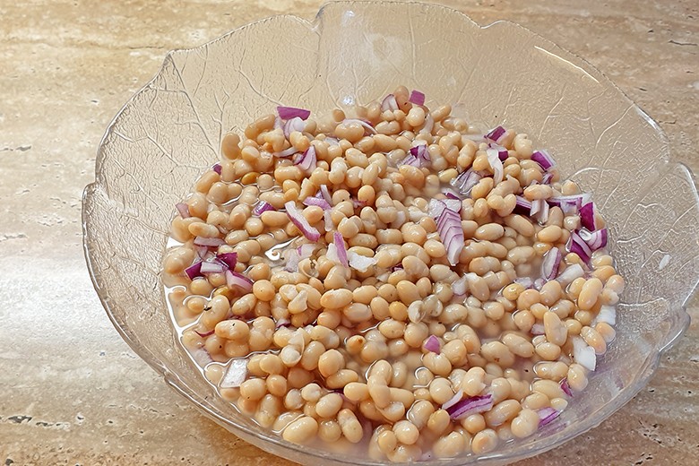 Bohnensalat