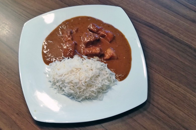 Hühnchen auf orientalische Art
