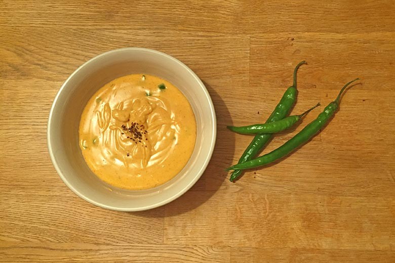 Feuriger Tex-Mex-Käsedip