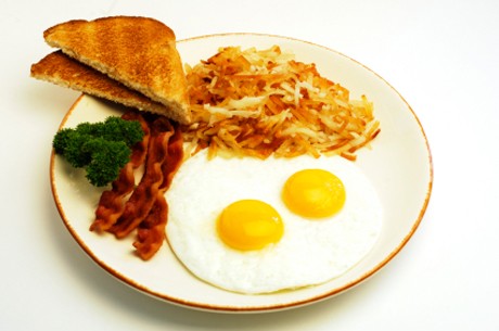 Bacon and eggs