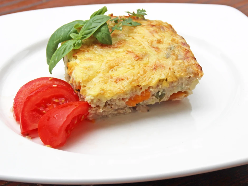 Buchweizenauflauf mit Gemüse