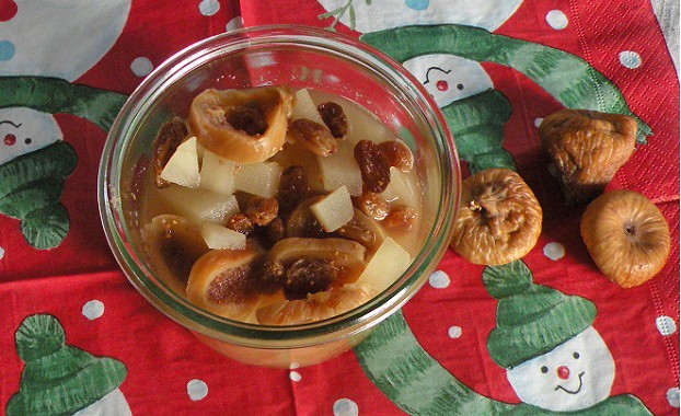 Lauwarmer Fruchtsalat