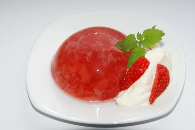 Erdbeersülze