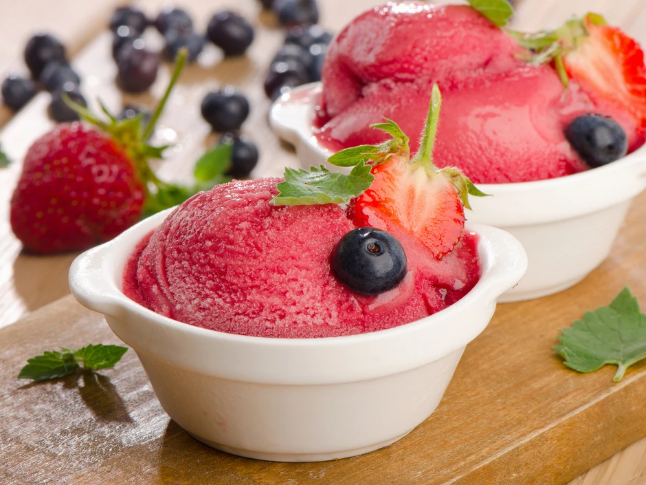 Schlehensorbet